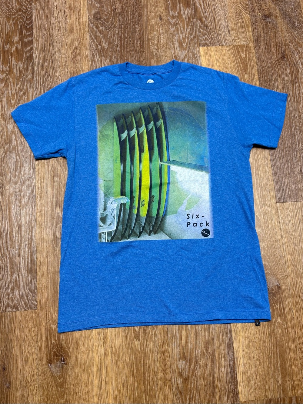 Lost Blue Men's T‑Shirt with Surfboard Stack Graphic